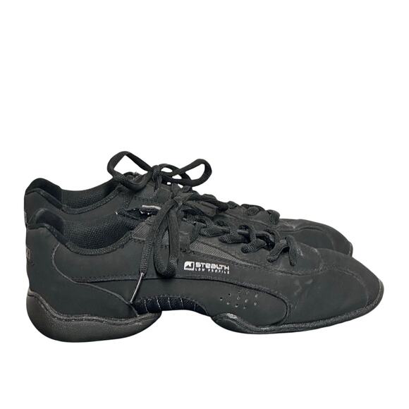 Bloch Stealth Low Profile Dance Black Sneakers Shoes Sz 10 - Picture 1 of 8
